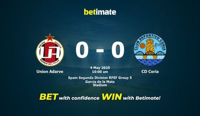 Union Adarve vs CD Coria Prediction, Odds & Betting Tips 05/04/2025