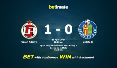 Union Adarve vs Getafe B Prediction, Odds & Betting Tips 04/21/2024