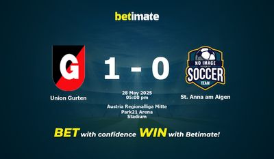 Union Gurten vs St. Anna am Aigen Prediction, Odds & Betting Tips 05/28/2025