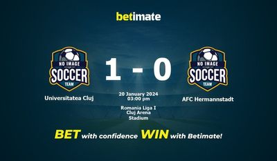 Universitatea Cluj vs AFC Hermannstadt التوقعات، الصعاب ونصائح الرهان 20/01/2024