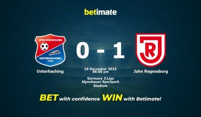 Unterhaching বনাম Jahn Regensburg পূর্বাভাস, মতভেদ & বেটিং টিপস 12/19/2023