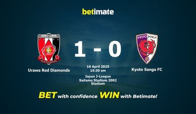 Urawa Red Diamonds vs Kyoto Sanga FC Prediction, Odds & Betting Tips 04/16/2025