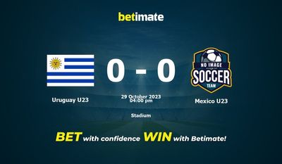 Uruguay U23 vs Mexico U23 Prediction, Odds & Betting Tips 10/29/2023