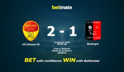 US Orleans 45 vs Boulogne Prediction, Odds & Betting Tips 03/14/2025