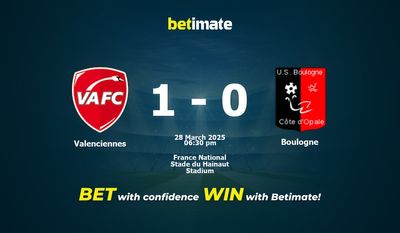 Valenciennes vs Boulogne Prediction, Odds & Betting Tips 03/28/2025