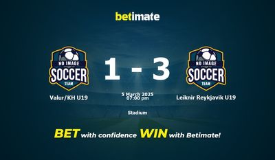 Valur/KH U19 vs Leiknir Reykjavik U19 Prediction, Odds & Betting Tips 03/05/2025