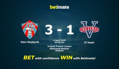 Valur Reykjavik vs IF Vestri Prediction, Odds & Betting Tips 04/06/2025