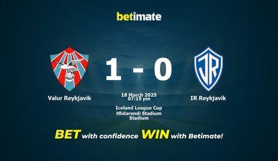 Valur Reykjavik vs IR Reykjavik Prediction, Odds & Betting Tips 03/18/2025