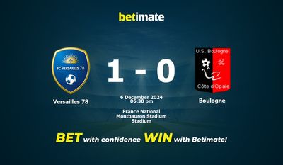 Versailles 78 vs Boulogne Prediction, Odds & Betting Tips 12/06/2024