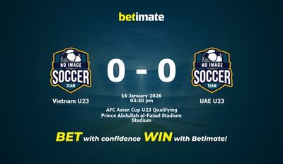 Vietnam U23 vs UAE U23 Prediction, Odds & Betting Tips 01/16/2026