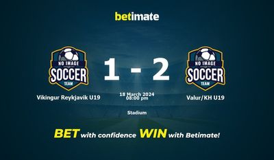 Vikingur Reykjavik U19 vs Valur/KH U19 Prediction, Odds & Betting Tips 03/18/2024