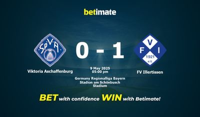 Viktoria Aschaffenburg vs FV Illertissen Prediction, Odds & Betting Tips 05/09/2025