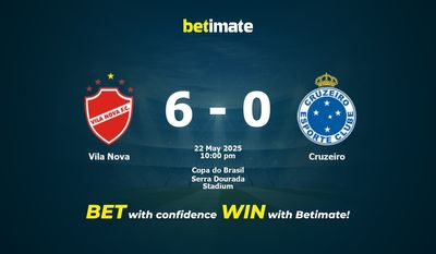 Vila Nova vs Cruzeiro Prediction, Odds & Betting Tips 05/22/2025