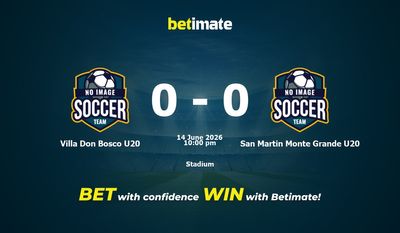 Villa Don Bosco U20 vs San Martin Monte Grande U20 Prediction, Odds & Betting Tips 06/14/2026