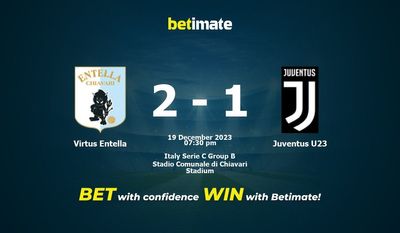 Virtus Entella বনাম জুভেন্টাস U23 ভবিষ্যদ্বাণী, মতভেদ & বেটিং টিপস 12/19/2023