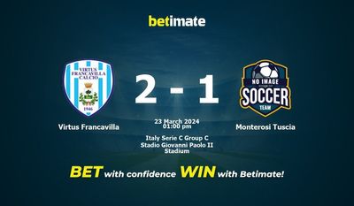 Virtus Francavilla vs Monterosi Tuscia Prediction, Odds & Betting Tips 03/23/2024