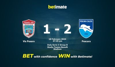 Vis Pesaro vs Pescara التوقعات، الصعاب ونصائح الرهان 18/02/2024