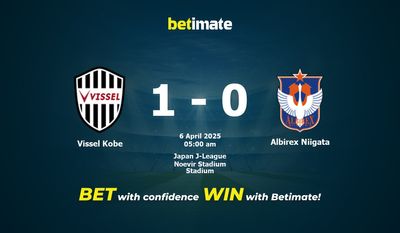 Vissel Kobe vs Albirex Niigata Prediction, Odds & Betting Tips 04/06/2025