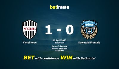 Vissel Kobe vs Kawasaki Frontale Prediction, Odds & Betting Tips 04/16/2025