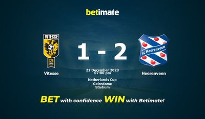 Vitesse vs Heerenveen التنبؤ، الصعاب & نصائح الرهان 21/12/2023