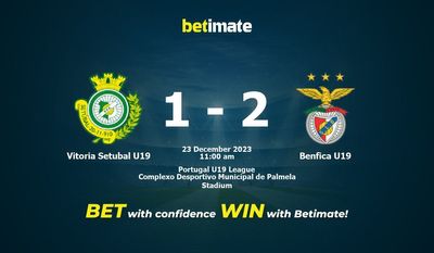 Vitoria Setubal U19 vs Benfica U19 预测、赔率和投注技巧 12/23/2023