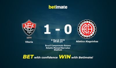 Vitoria vs Atletico Alagoinhas Prediction, Odds & Betting Tips 03/08/2025