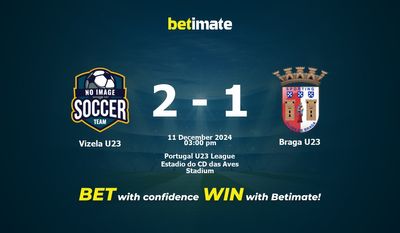 การคาดการณ์อัตราต่อรองและเคล็ดลับการเดิมพันระหว่าง Vizela U23 กับ Braga U23 11/12/2024
