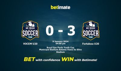 VOCEM U20 vs Fortaleza U20 Prediction, Odds & Betting Tips 01/09/2024