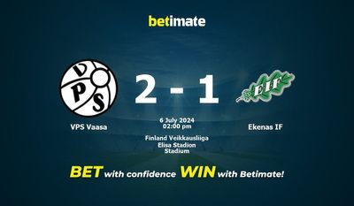 VPS Vaasa vs Ekenas IF Prediction, Odds & Betting Tips 07/06/2024