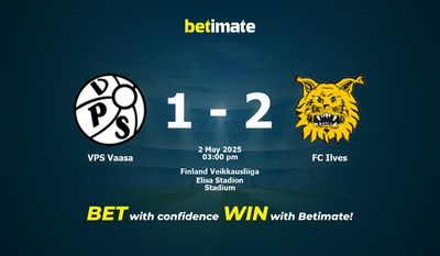 VPS Vaasa vs FC Ilves Prediction, Odds & Betting Tips 05/02/2025