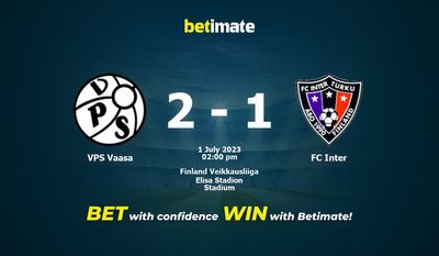 VPS Vaasa vs FC Inter Prediction, Odds & Betting Tips 07/01/2023