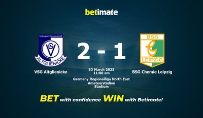 توقعات مباراة VSG Altglienicke ضد BSG Chemie Leipzig، الاحتمالات ونصائح الرهان 30/03/2025