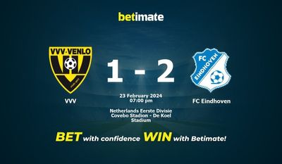VVV vs FC Eindhoven التوقعات، الصعاب ونصائح الرهان 23/02/2024