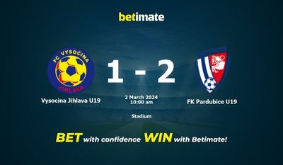 Vysocina Jihlava U19 বনাম FK Pardubice U19 ভবিষ্যদ্বাণী, প্রতিকূলতা এবং বাজির টিপস 03/02/2024