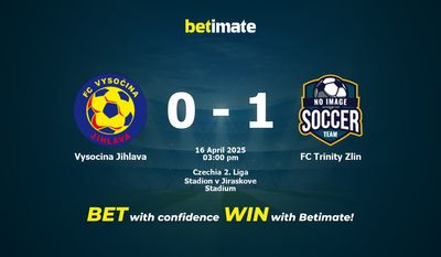 Vysocina Jihlava vs FC Trinity Zlin Prediction, Odds & Betting Tips 04/16/2025