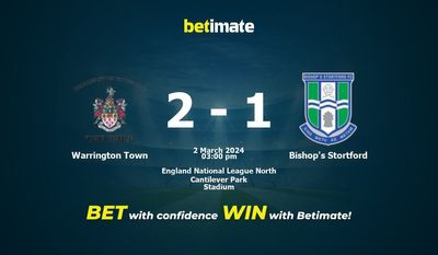 Warrington Town vs Bishop's Stortford التوقعات، الصعاب ونصائح الرهان 02/03/2024
