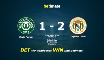 Warta Poznan vs Zaglebie Lubin Pronostici, quote e consigli di scommessa 31/10/2024
