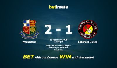 Wealdstone vs Ebbsfleet United Prognoza, kursy i porady bukmacherskie 22.02.2025