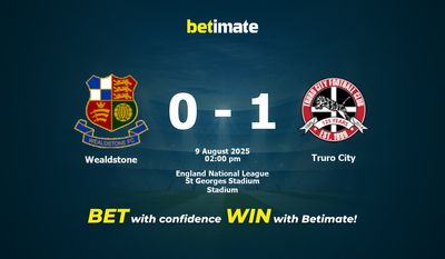 Wealdstone vs Truro City Prediction, Odds & Betting Tips 08/09/2025