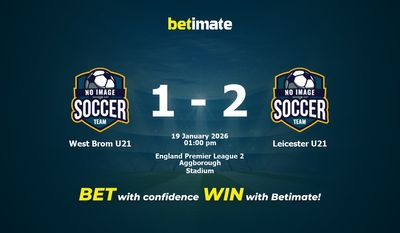West Brom U21 vs Leicester U21 Prediction, Odds & Betting Tips 01/19/2026