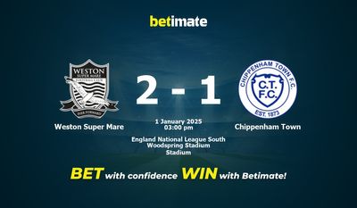 Pronostici, quote e suggerimenti per le scommesse Weston Super Mare vs Chippenham Town 01/01/2025