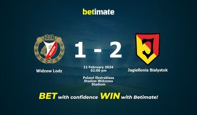 Widzew Lodz বনাম Jagiellonia Bialystok ভবিষ্যদ্বাণী, মতভেদ এবং বাজির টিপস 02/11/2024