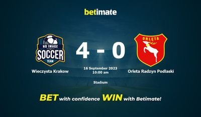 Wieczysta Krakow vs Orleta Radzyn Podlaski Prediction, Odds & Betting Tips 09/16/2023