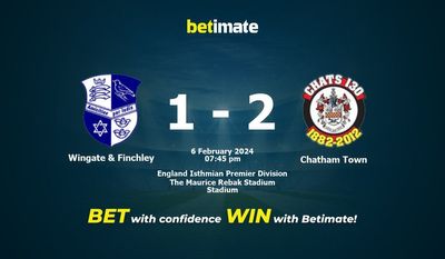 Wingate & Finchley vs Chatham Town Prediction, Odds & Betting Tips 02/06/2024
