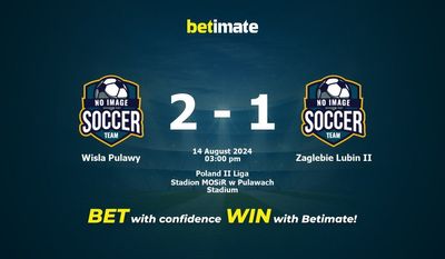 Wisla Pulawy vs Zaglebie Lubin II Prediction, Odds & Betting Tips 08/14/2024