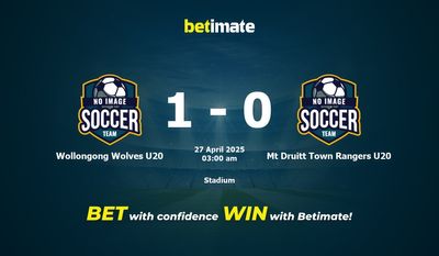 Wollongong Wolves U20 vs Mt Druitt Town Rangers U20 Prediction, Odds & Betting Tips 04/27/2025