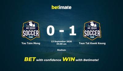 Yau Tsim Mong vs Tsun Tat Kwok Keung Prediction, Odds & Betting Tips 09/13/2026