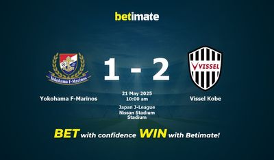Yokohama F-Marinos vs Vissel Kobe Prediction, Odds & Betting Tips 05/21/2025