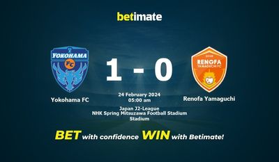 Yokohama FC vs Renofa Yamaguchi التوقعات، الصعاب ونصائح الرهان 24/02/2024