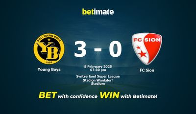 Young Boys vs FC Sion Prediction, Odds & Betting Tips 02/08/2025